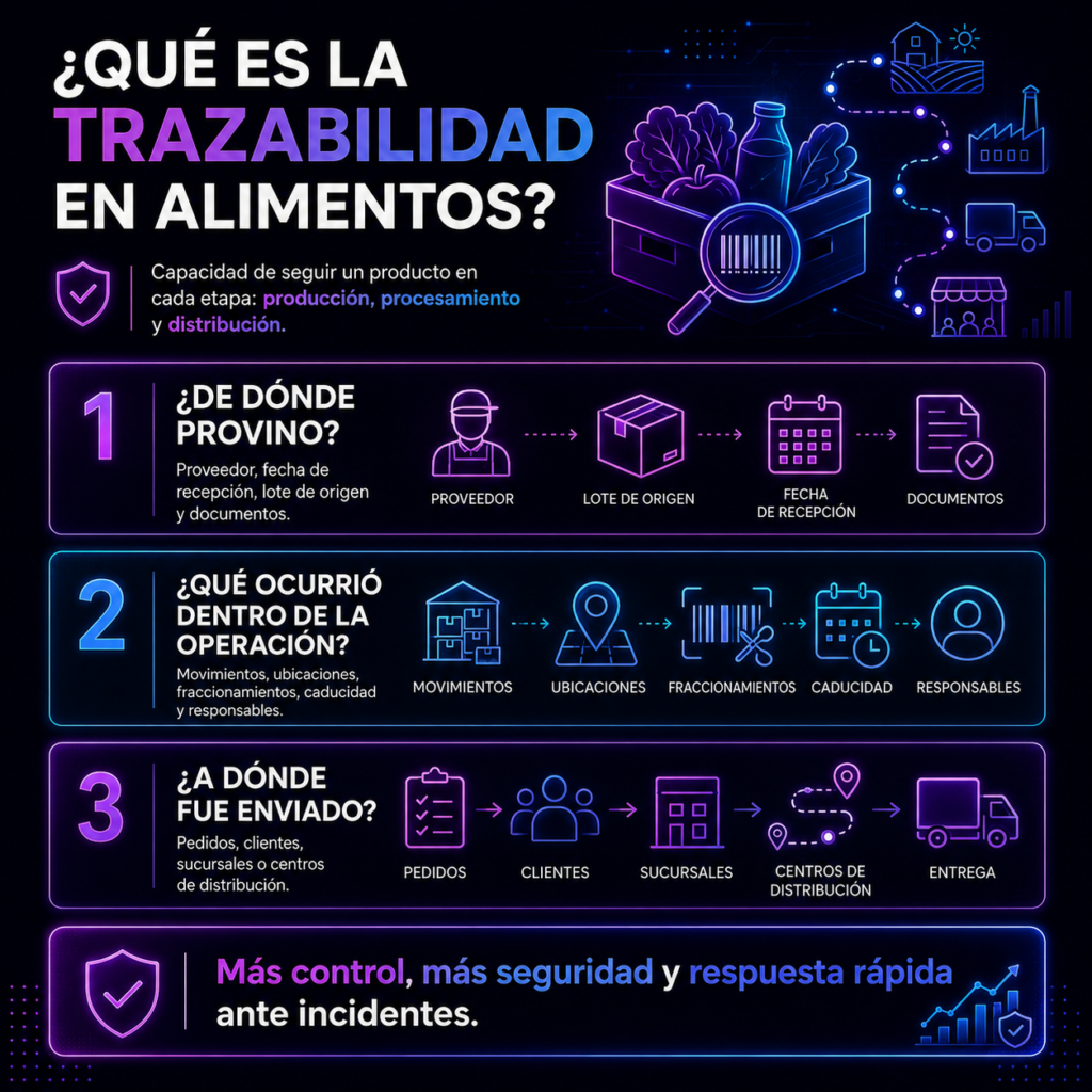 Trazabilidad en alimentos